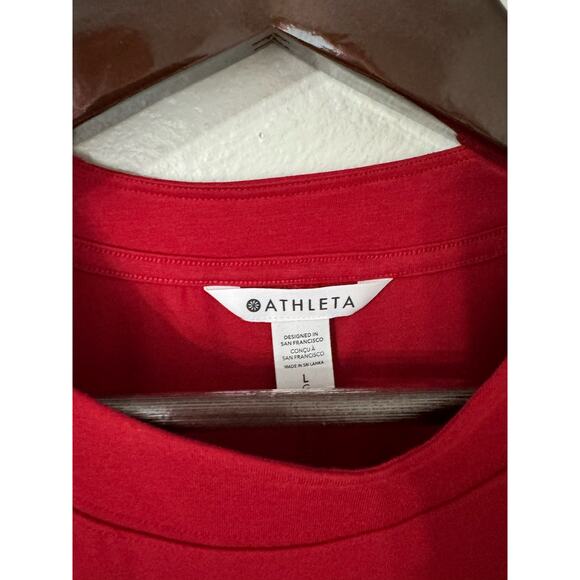 Athleta Inspire Top Red Size Large - Picture 2 of 6